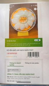Tổ yến khô làm sạch Ngân Phát