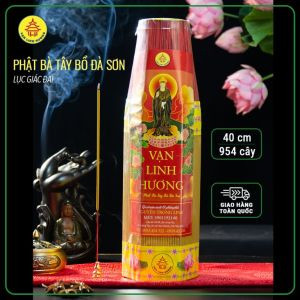Nhang Vạn Linh Hương Phật Bà Tây Bổ Đà Sơn lục giác đại